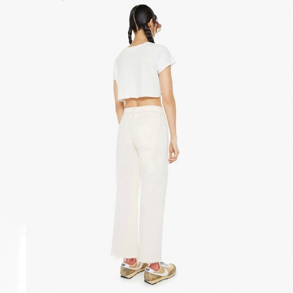NEW MOTHER SUPERIOR The Mid Rise Maven Ankle Fray Jean in “Act Natural” Size 26 - Picture 4 of 12